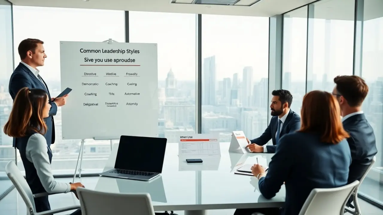 common leadership styles