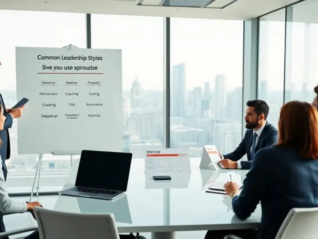 Common Leadership Styles: 5 Practical Approaches Leaders Use In 2026