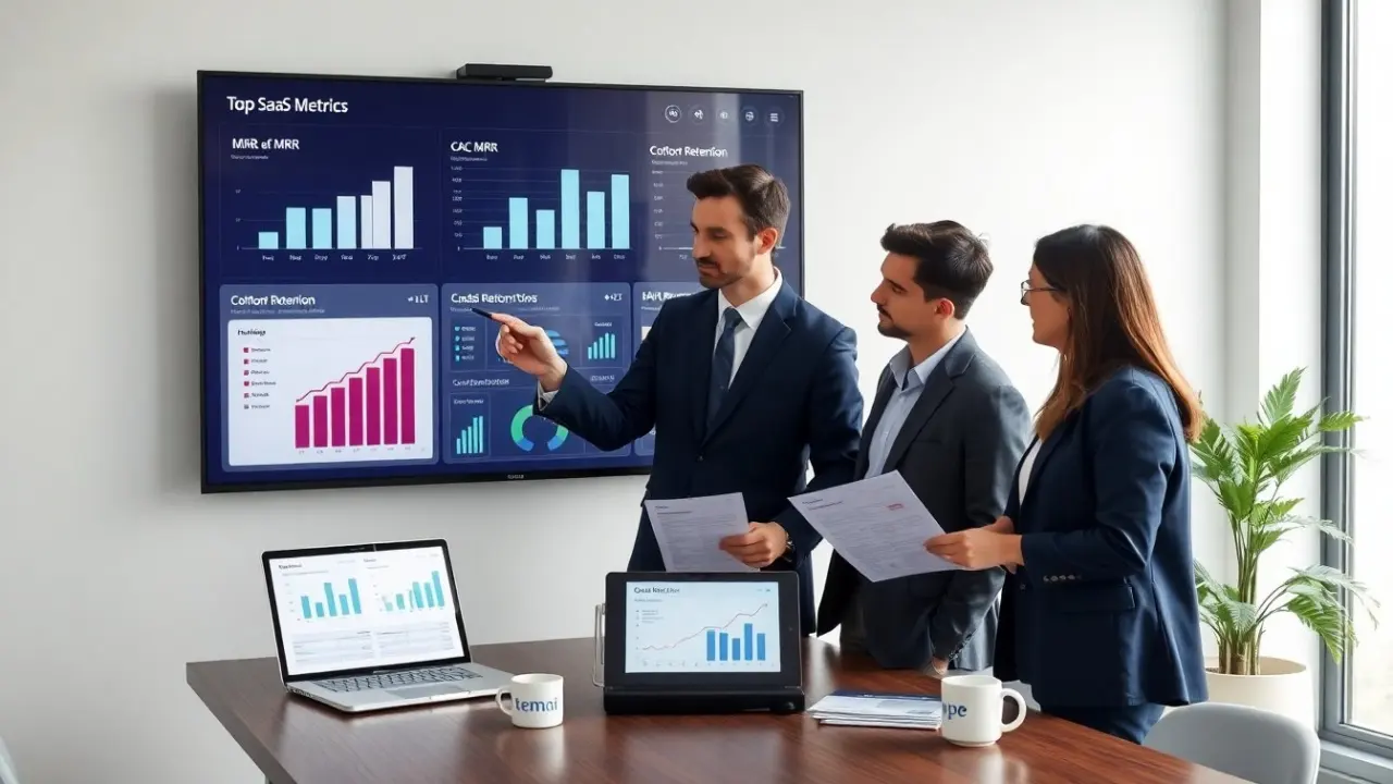 top saas metrics