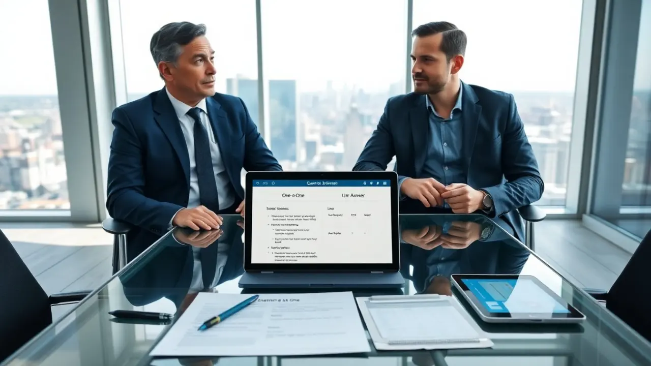 one-on-one meeting with manager questions and answers